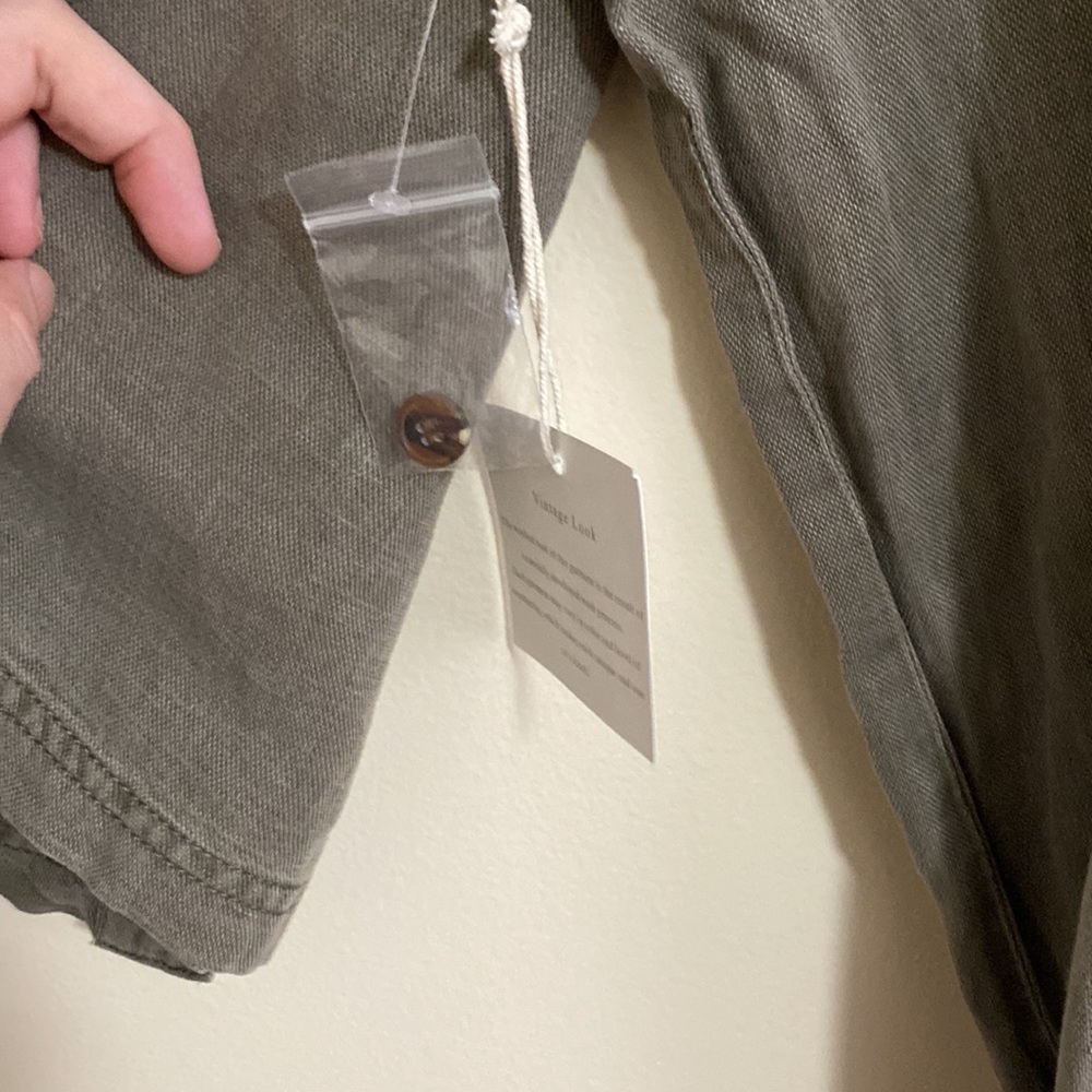 C&C California Linen Blend Utility Jacket - Picture 7 of 13